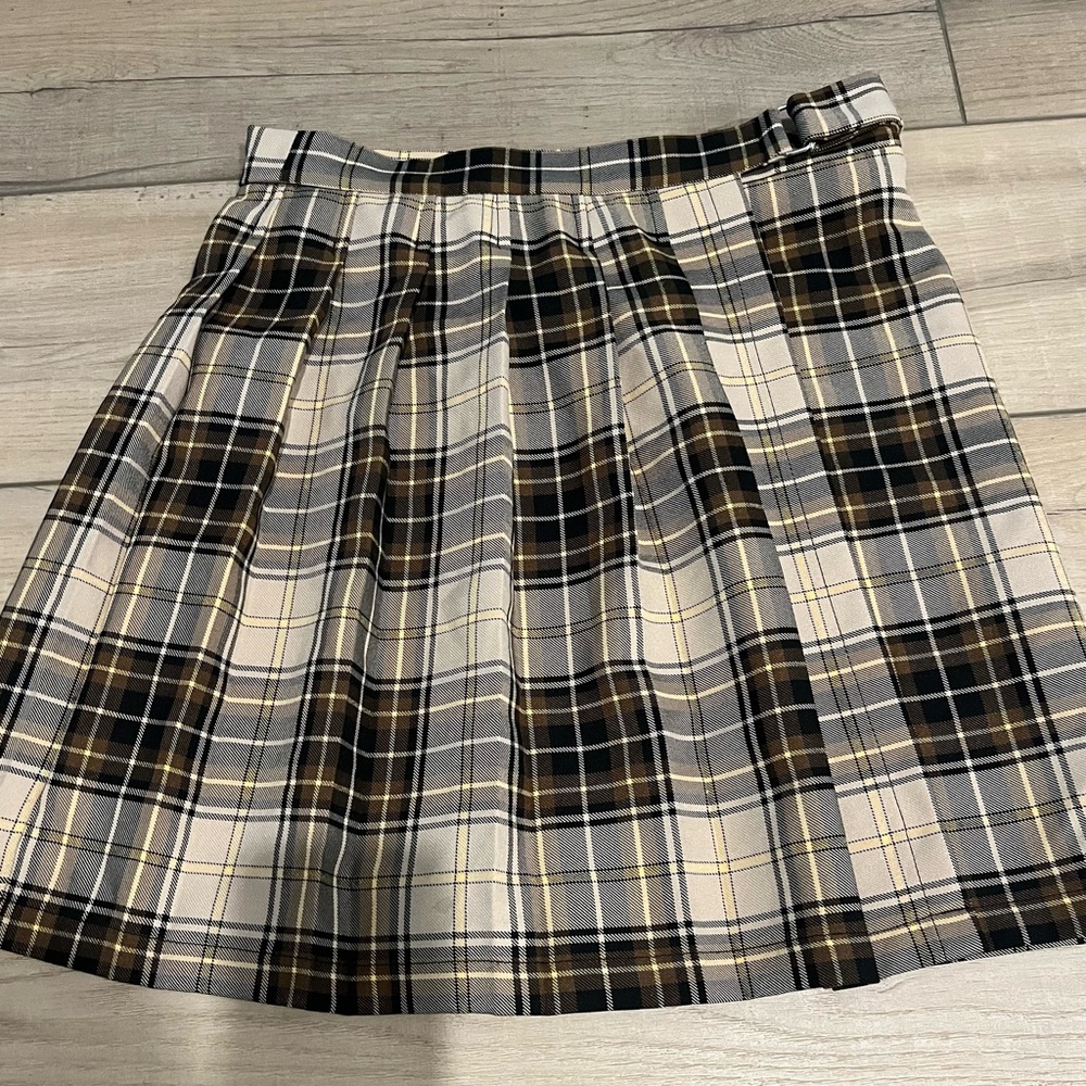 ASOS Plaid Y2K Boho Preppy Mini Wrap Grunge Eras Skirt. Size:6